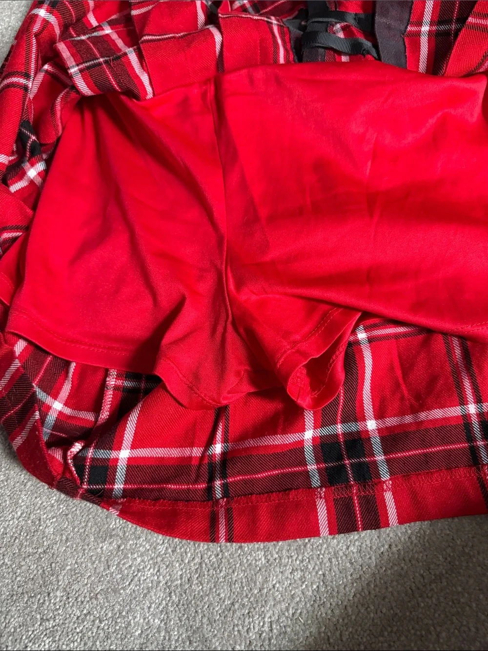 Justice vibrant red